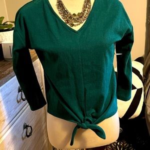 Old navy lightweight knot front shirt extra small